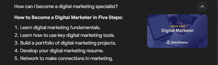 steps to become a digital marketer